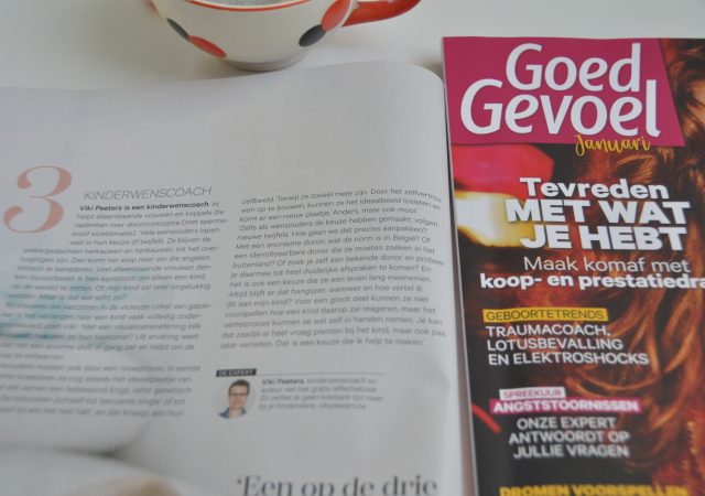 [tijdschriften] Goed Gevoel en Nina (HLN)- januari 2022:  “De geboortetrends van 2022.”